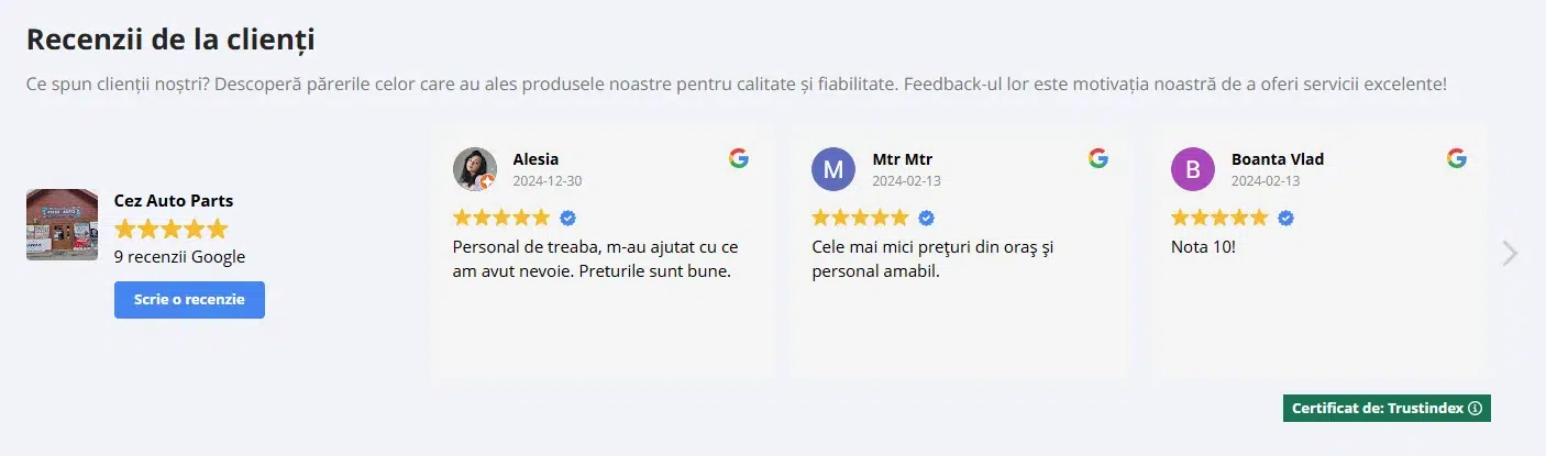 cezauto recenzii clienti