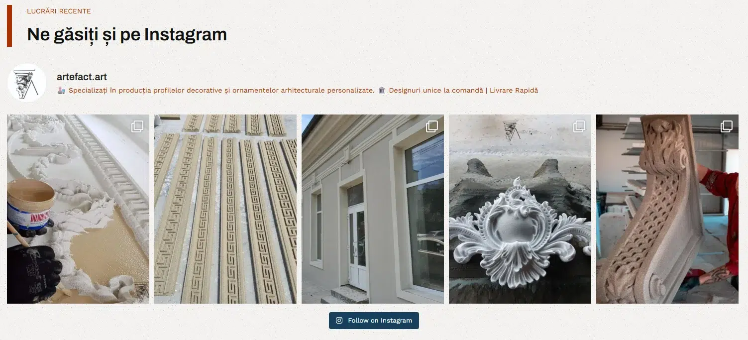 fabrica artefact feed instagram
