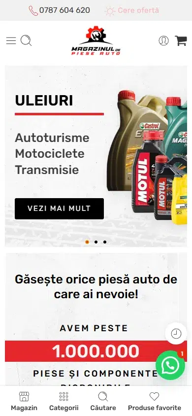 magazinuldepieseauto mobil homepage