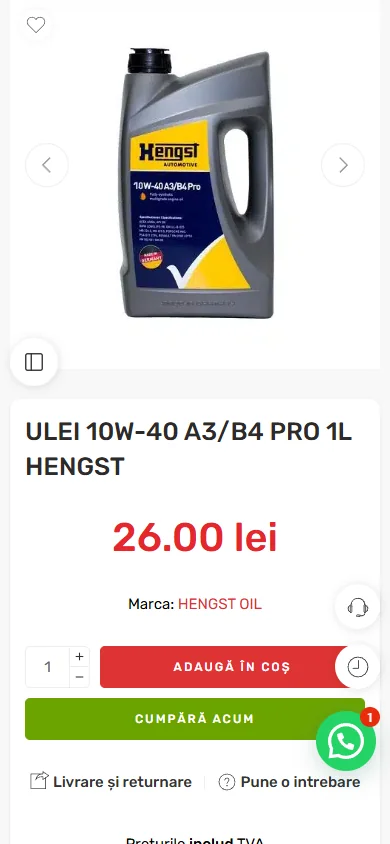 magazinuldepieseauto mobil produs