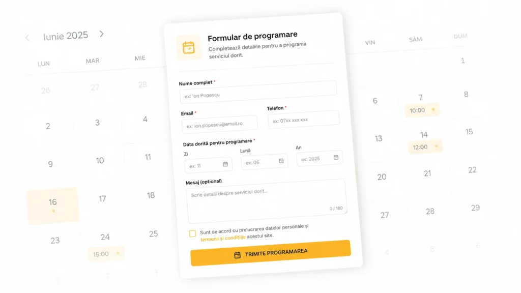 servicii si programari