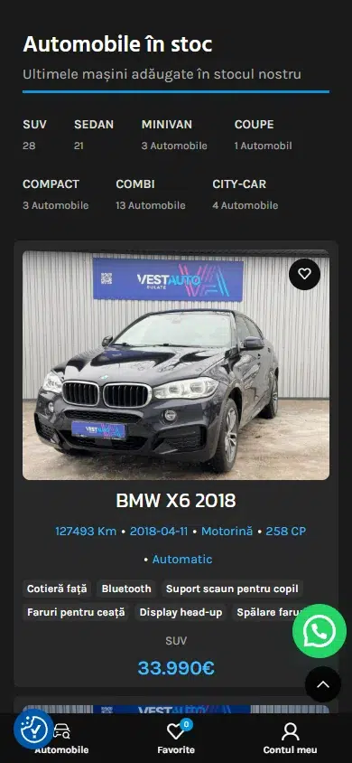 vestauto homepage mobil 2